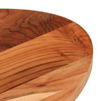 Tafelblad ovaal 100x50x3,8 cm massief acaciahout - thumbnail