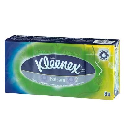 Kleenex Balsam zakdoekjes 8 Stuks