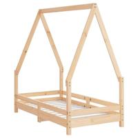 Kinderbedframe 70x140 cm massief grenenhout - thumbnail