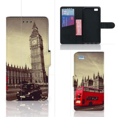Huawei Ascend P8 Lite | Flip Cover | Londen Huawei Ascend P8 Lite | Flip Cover | Londen