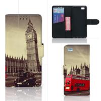 Huawei Ascend P8 Lite | Flip Cover | Londen - thumbnail
