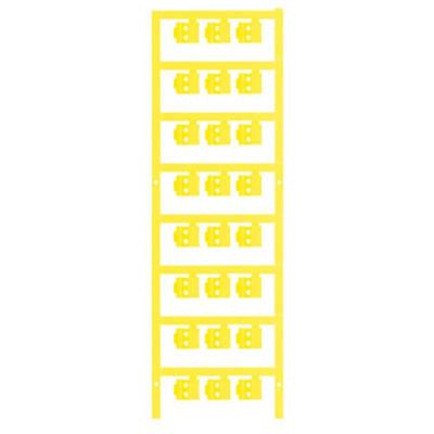 Weidmüller 1758320004 SFC 2/12 NEUTRAL GE Kabelmarkeringdrager Montagemethode: Vastklemmen Markeringsvlak: 5.80 x 12 mm Geel Aantal markeringen: 120 120 stuk(s)