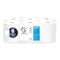 Papernet papieren handdoeken Maxi Centerfeed, 2-laags, 108 m, 450 vel, pak van 6 rollen - thumbnail