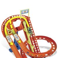 Hot Wheels City achtbaan rally baanset - thumbnail