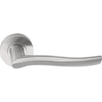 Formani | Deurkruk BASIC LBIX op ronde rozet | RVS mat - thumbnail