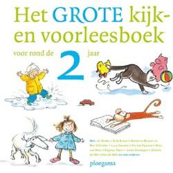Het grote kijk-en voorleesboek voor rond de 2 jaar (Hardback)
