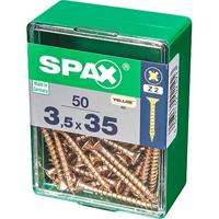 Schroefdoos SPAX Houten schroef Platte kop (3,5 x 35 mm) - thumbnail