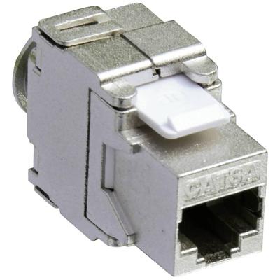 VALUE Cat.6A (klasse EA) Keystone, RJ-45, afgeschermd, zonder gereedschap