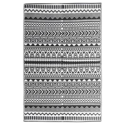 Buitenkleed 140x200 cm polypropeen zwart