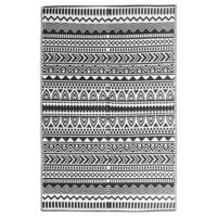 Buitenkleed 140x200 cm polypropeen zwart - thumbnail