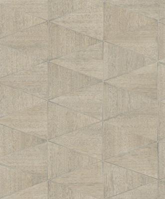 Marburg Travertino Behang met wyber in houtlook - 33359