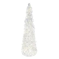 verlichte kegel zilver 200 led 70 cm Gehlmann - Gehlmann - thumbnail