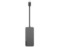 Lenovo USB-C to 4 Port USB-A Hub USB-C (USB 3.2 Gen 1) multiport hub 4 poorten Zwart - thumbnail