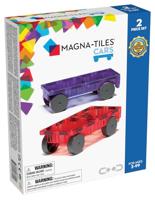 Magna-Tiles Auto's uitbreidingsset rood/paars 2 stuks - thumbnail