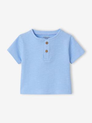 T-shirt baby biologisch katoen blauw