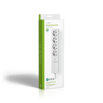 Nedis RFP410FWT Rf Smart Stekkerdoos 4x Schuko Type F 3680 W
