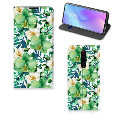 Xiaomi Redmi K20 Pro Smart Cover Orchidee Groen Xiaomi Redmi K20 Pro Smart Cover Orchidee Groen