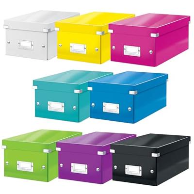 Leitz DVD-hoes 22 DVDs Gelamineerd karton Zwart 1 stuk(s) (b x h x d) 190 x 135 x 320 mm 6042-00-95 - thumbnail