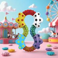 Playgro Click en twist rammelaar - thumbnail