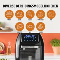 Tristar FR-6964 Heteluchtoven Oververhittingsbeveiliging, Timerfunctie, Met display 10 l - thumbnail