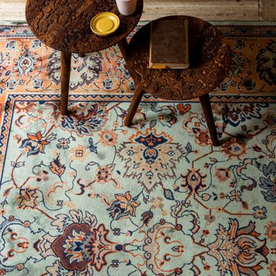 Dutchbone Vloerkleed 'Bid' 170 x 240cm, kleur Old Green Dutchbone Vloerkleed 'Bid' 170 x 240cm, kleur Old Green