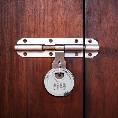 Discusloten met sleutels 6 pcs Zilver 7 x 2,3 x 7 cm