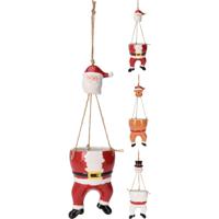 Hangbloempot kerst 57cm 3 assorti - thumbnail