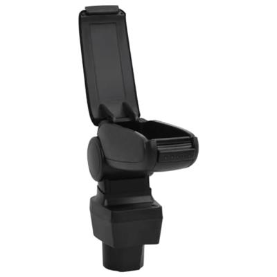 VidaXL Armsteun 12x32x(32-49) cm abs zwart