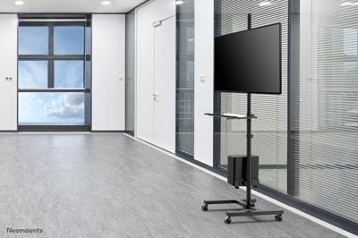 Neomounts FPMA-MOBILE1700 PC/monitor-trolley Aantal monteerbare displays: 1 Display(s) 25,4 cm (10) - 81,3 cm (32) Zwart Zwenkbaar, Roteerbaar, Kantelbaar, In