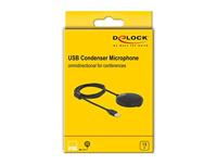 Delock 20672 USB-microfoon Hand Zendmethode:USB, Kabelgebonden USB USB, Kabelgebonden Zwart - thumbnail