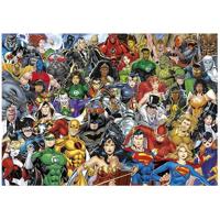 Puzzel - EDUCA - Justice League DC Comics - 1000 stukjes - Cartoonthema - Voor volwassenen - thumbnail