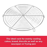 Metaltex dolceforno taartrooster rond 32 cm vertind luxe - thumbnail