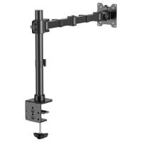 SpeaKa Professional SP-MM-211 Monitor-tafelbeugel 1-voudig 43,2 cm (17) - 124,5 cm (49) Zwart In hoogte verstelbaar, Kantelbaar en zwenkbaar, Draaibaar - thumbnail