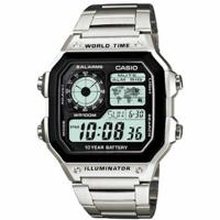 Casio AE-1200WHD-1AVEF Horloge Kwarts (b x h x d) 42.1 x 45 x 12.5 mm Materiaal (behuizing): Hars Materiaal (armband): RVS - thumbnail