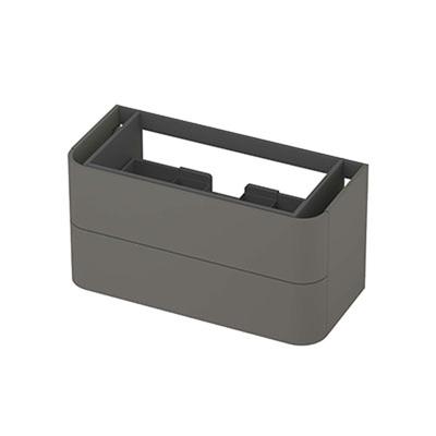 INK - Afgeronde Onderkast Gelakt 2 Laden Softclose Tbv Grepen - 1000x450x520 Mm - Mat Beton Groen