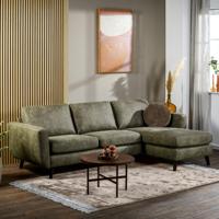 BASE 3-zits Loungebank 'Tequia' Links/Rechts, kleur Groen - thumbnail