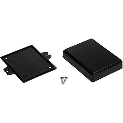 TRU COMPONENTS TC-7910988 Flensbehuizing 75 x 59 x 18 ABS Zwart 1 stuk(s)