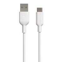 Kabel USB A naar USB-C Muvit Wit 3 m - thumbnail