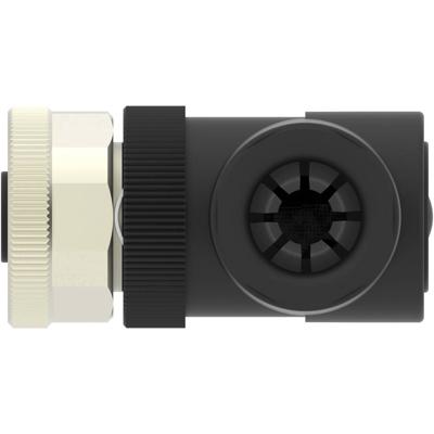 TE Connectivity T4112502041-000 Sensor/actuator connector, niet geassembleerd M12 Aantal polen (sensoren): 4 Bus, haaks 1 stuk(s)