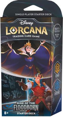 Disney Lorcana - Rise of the Floodborn Starter Deck - The Evil Queen & Gaston Disney Lorcana - Rise of the Floodborn Starter Deck - The Evil Queen & Gaston