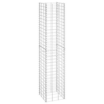 Schanskorf plantenbakken 3 st verhoogd 30x30x150 cm ijzer
