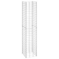 Schanskorf plantenbakken 3 st verhoogd 30x30x150 cm ijzer - thumbnail