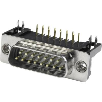 econ connect ST9WB/9G D-sub male connector 90 ° Aantal polen: 9 Soldeerpennen 1 stuk(s) Tray