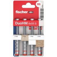 Fischer 572913 DuoHM 6x55 S PH PZ Hollewandplug 55 mm 4 stuk(s) - thumbnail