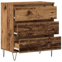 Dressoir met lade Oud hout 60 x 35 x 70 cm Bewerkt hout - thumbnail