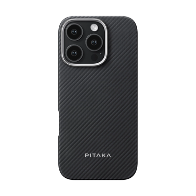 Pitaka Ultra Slim hoesje iPhone 16 Pro Max - Black Grey Pitaka Ultra Slim hoesje iPhone 16 Pro Max - Black Grey