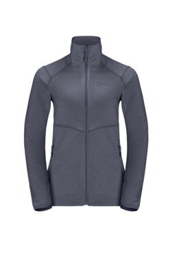 Jack wolfskin Fortberg Fz Dames Fleece Graphite S
