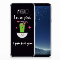 Samsung Galaxy S8 Plus Telefoonhoesje met Naam Cactus Glad - thumbnail