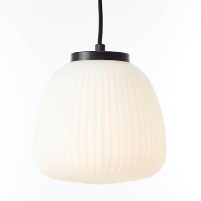 Brilliant HanglampKaizen 5-lichts zwart met wit - 60156/76