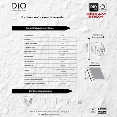 Beveiligingscamera Dio Connected Home